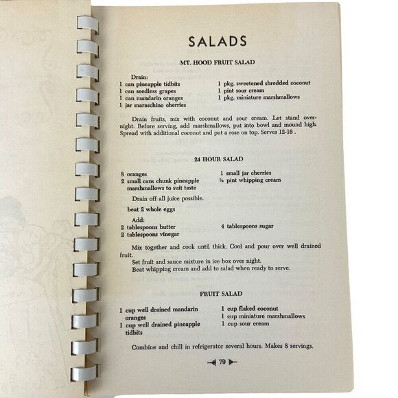 Excelsior House Cookbook Jefferson Texas Fifth Printing 1974 Spiral Bound - Picture 8 of 9